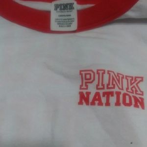 Pink long sleeve shirt